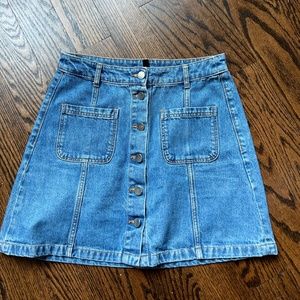 H&M Jean Skirt
